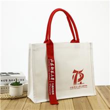 帆布飄帶托特包