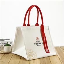 帆布飄帶托特包