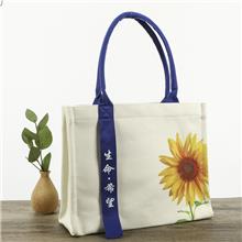 帆布飄帶托特包