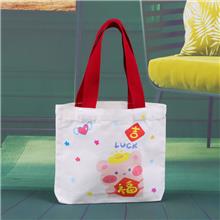 帆布飄帶托特包