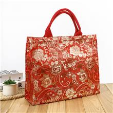 帆布喜慶托特包